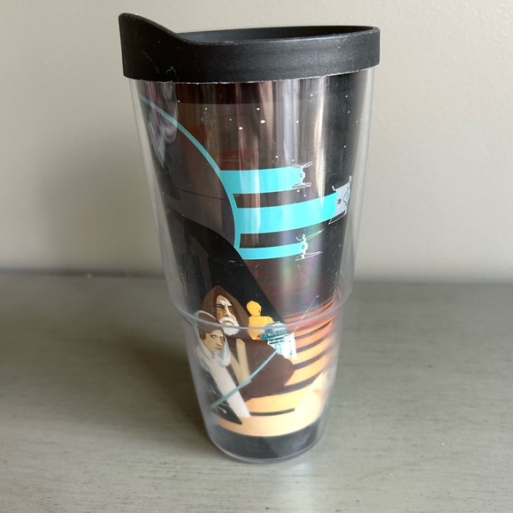 Tervis Star Wars Classic Double Wall Insulated Tumbler Lid Set- 24 oz USA RARE - Picture 7 of 17